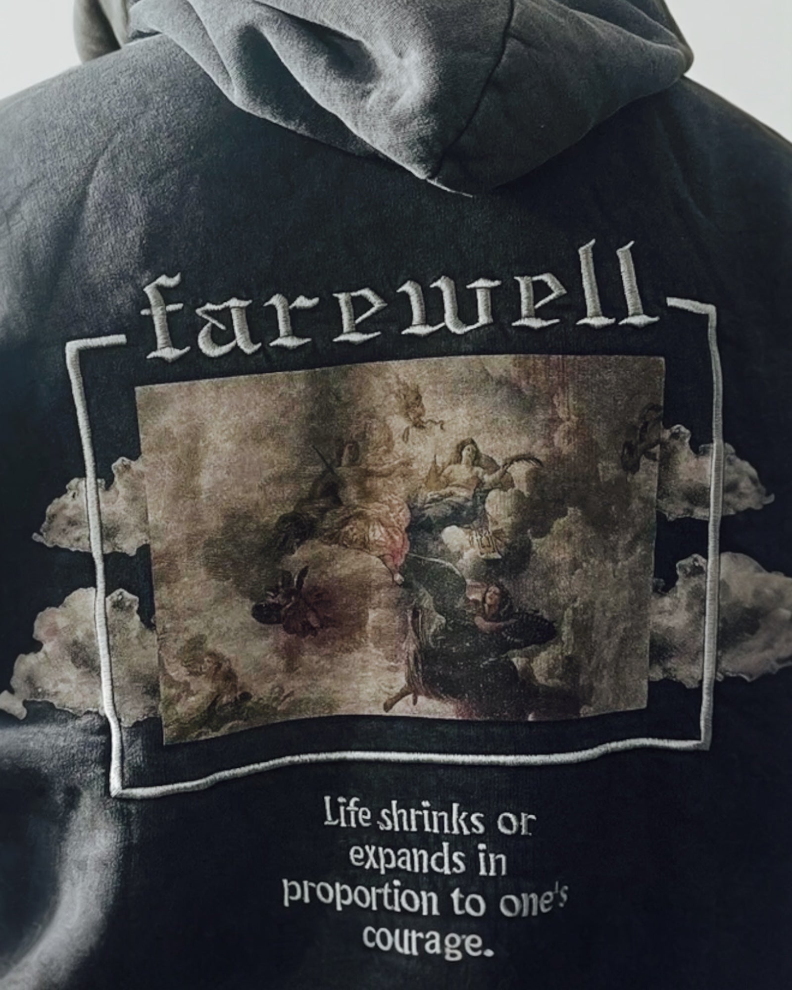 Farewell Hooded Sweatshirt Ma boutique