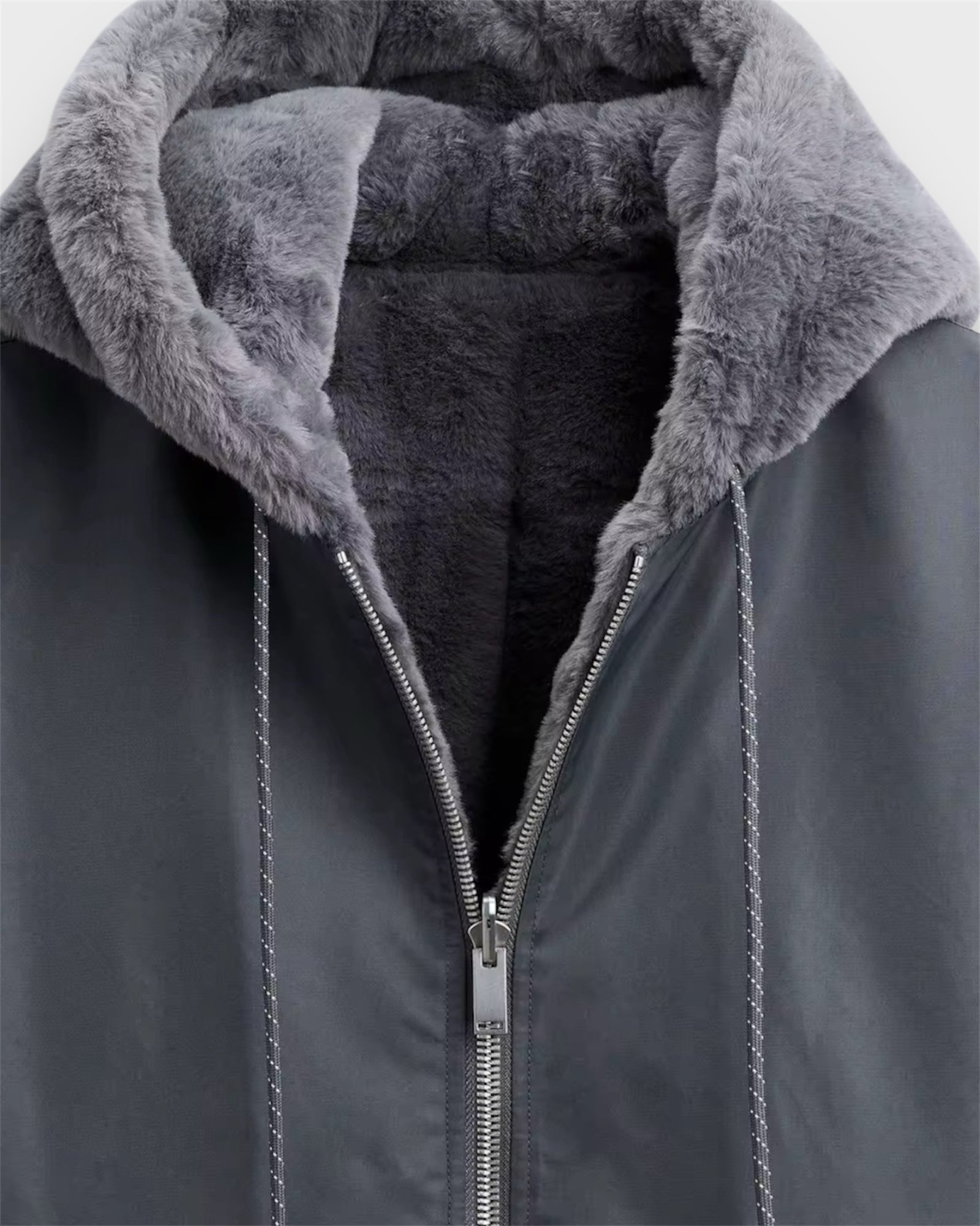 Double sided Jacket - Grey ILIMITO