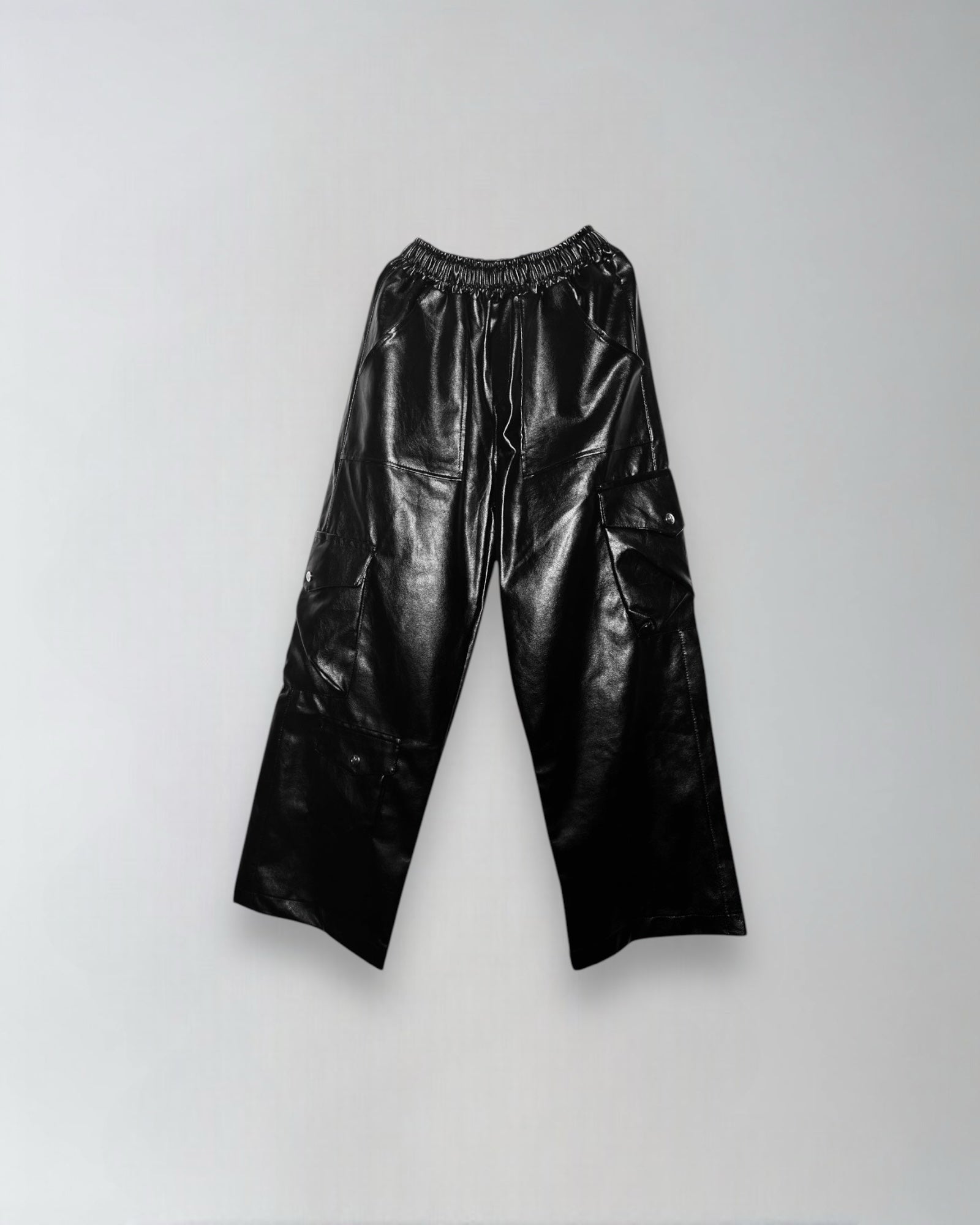 Straight fit faux leather trousers ILIMITO