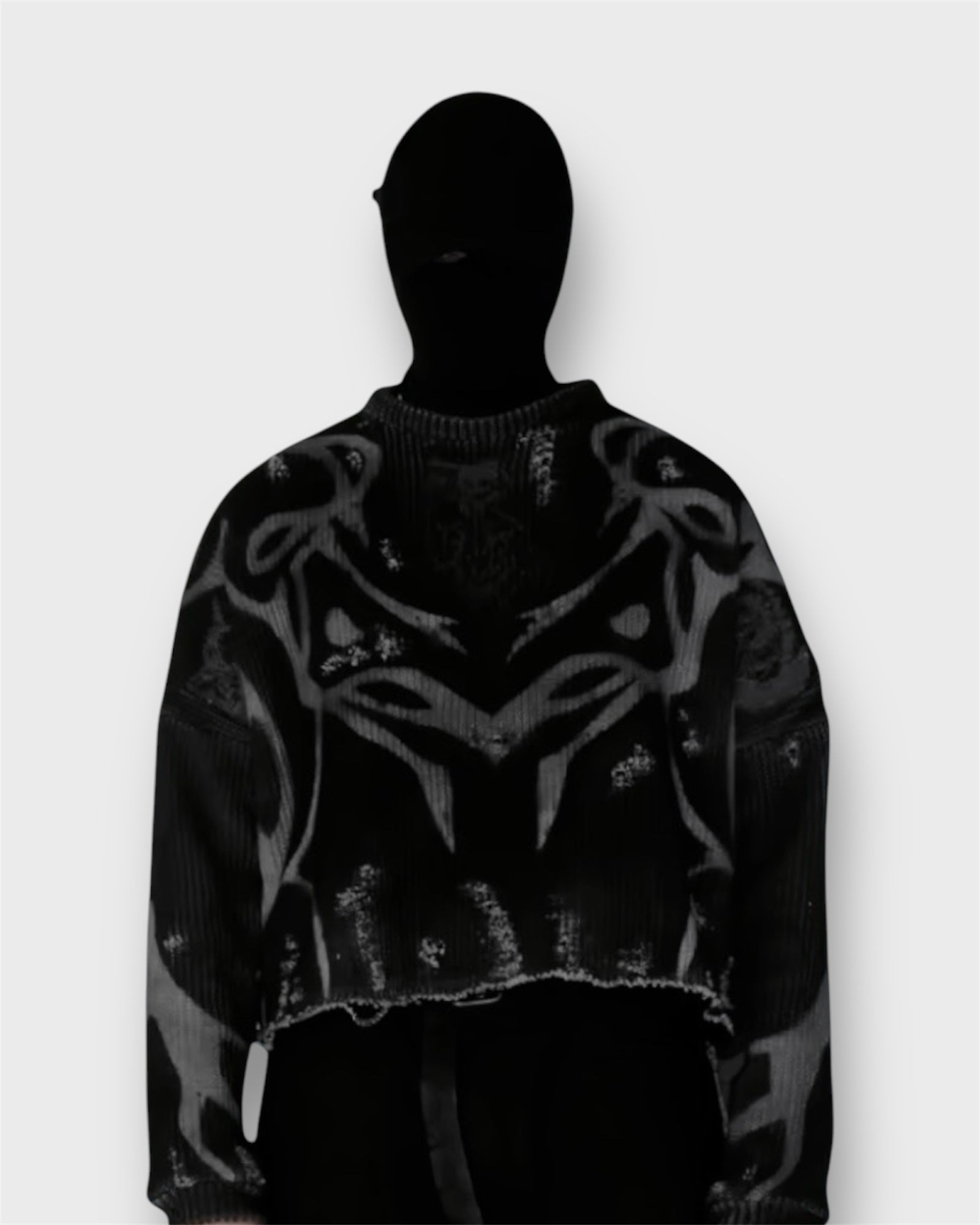 Striped embroidery sweater ILIMITO