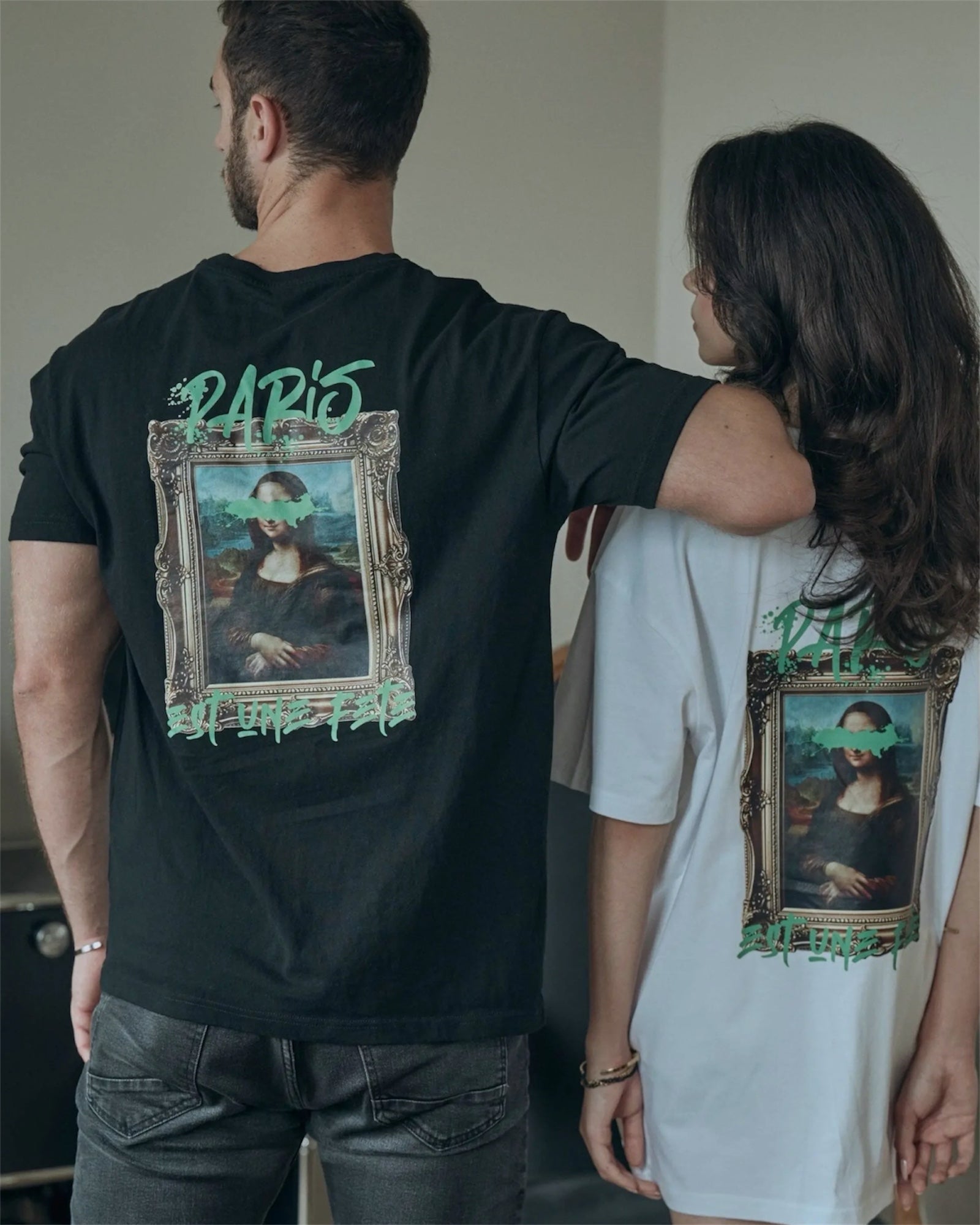 T-shirt monalisa Ma boutique