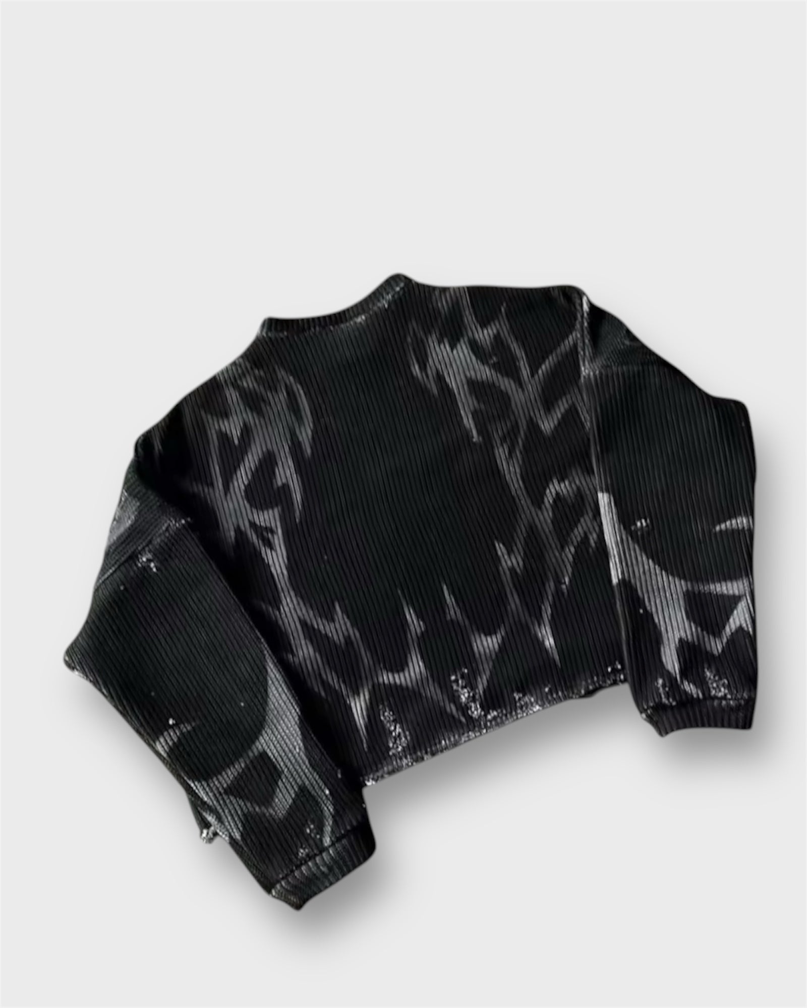 Striped embroidery sweater ILIMITO