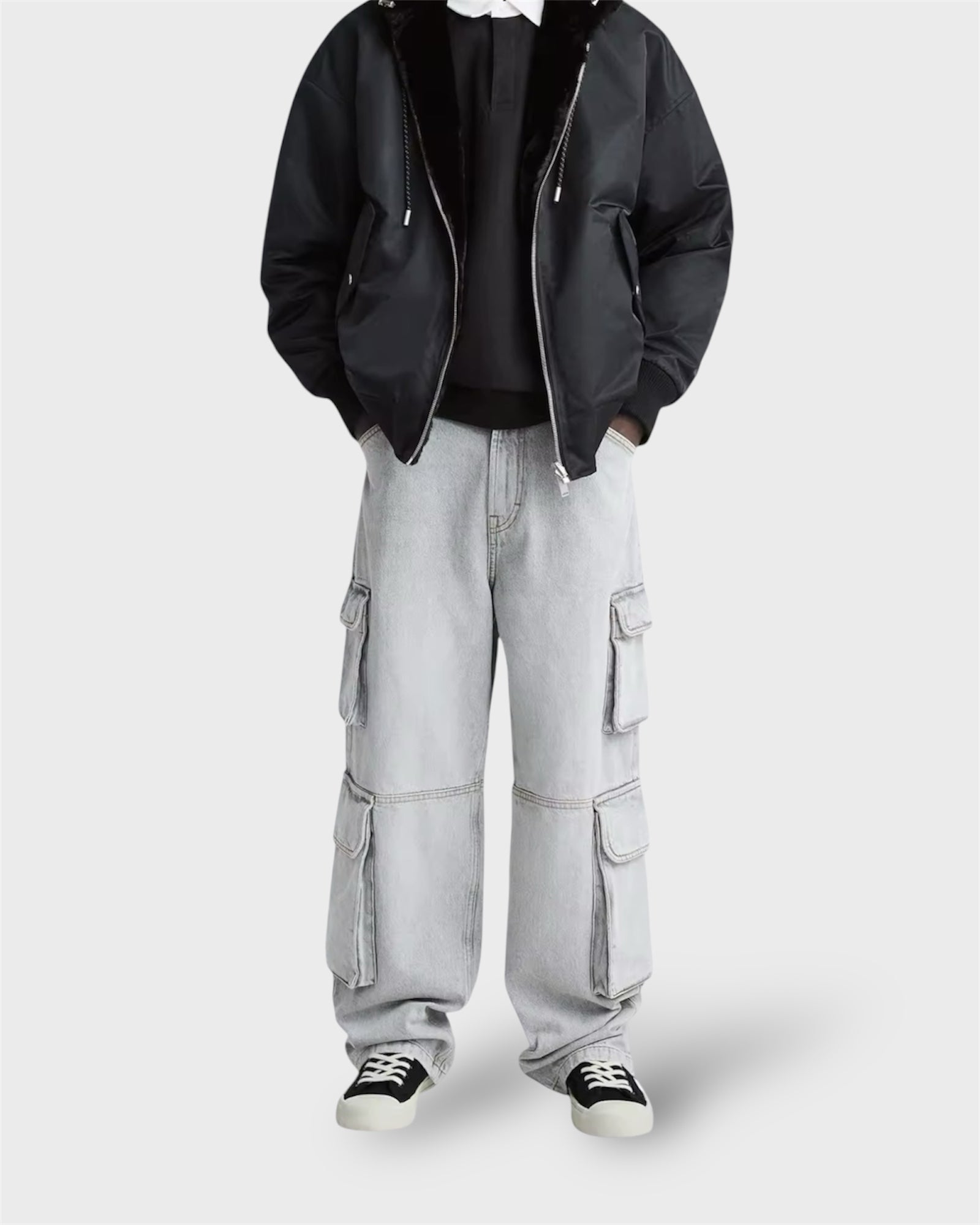 Double sided Jacket - Black ILIMITO