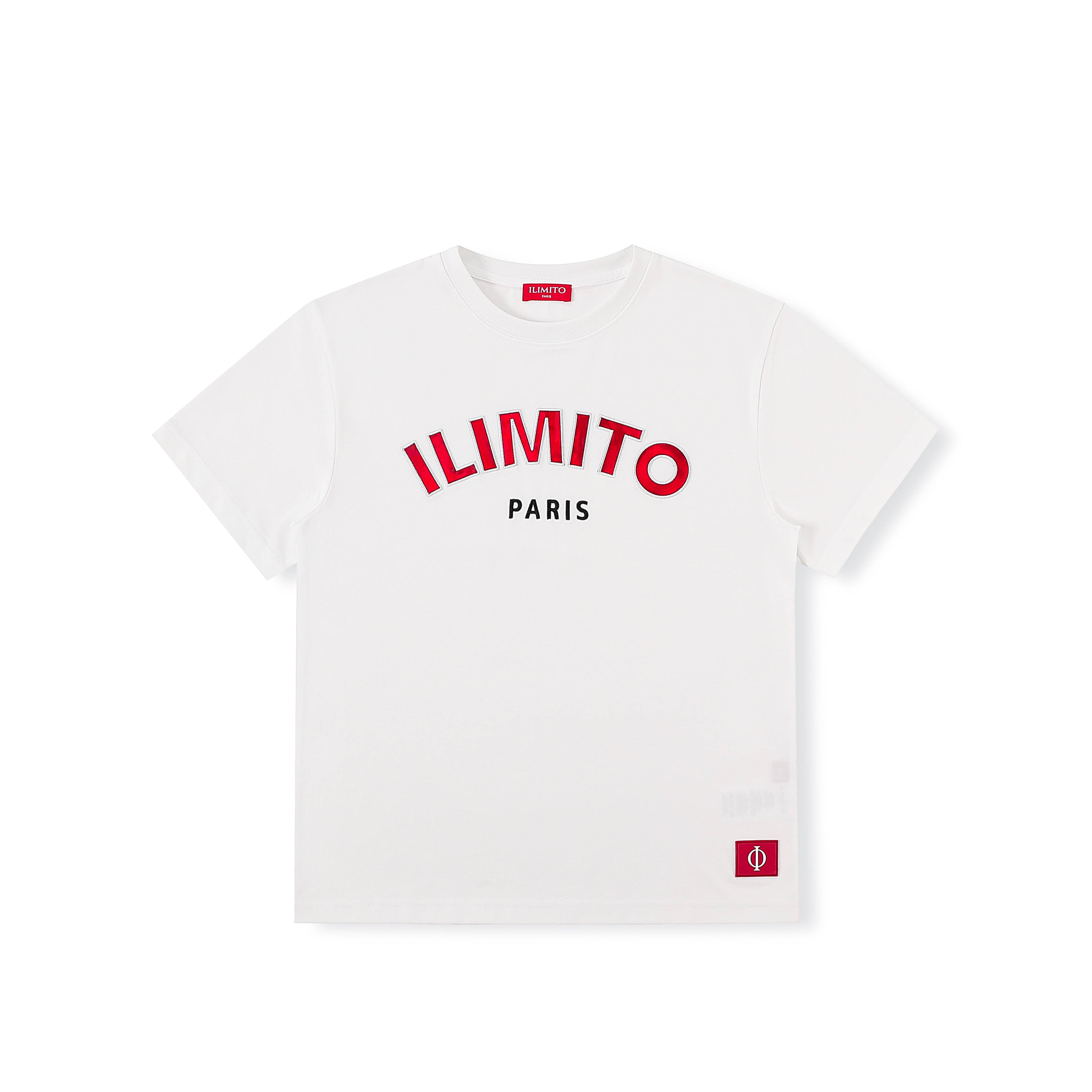 ILIMITO Red Logo White T-shirt ILIMITO