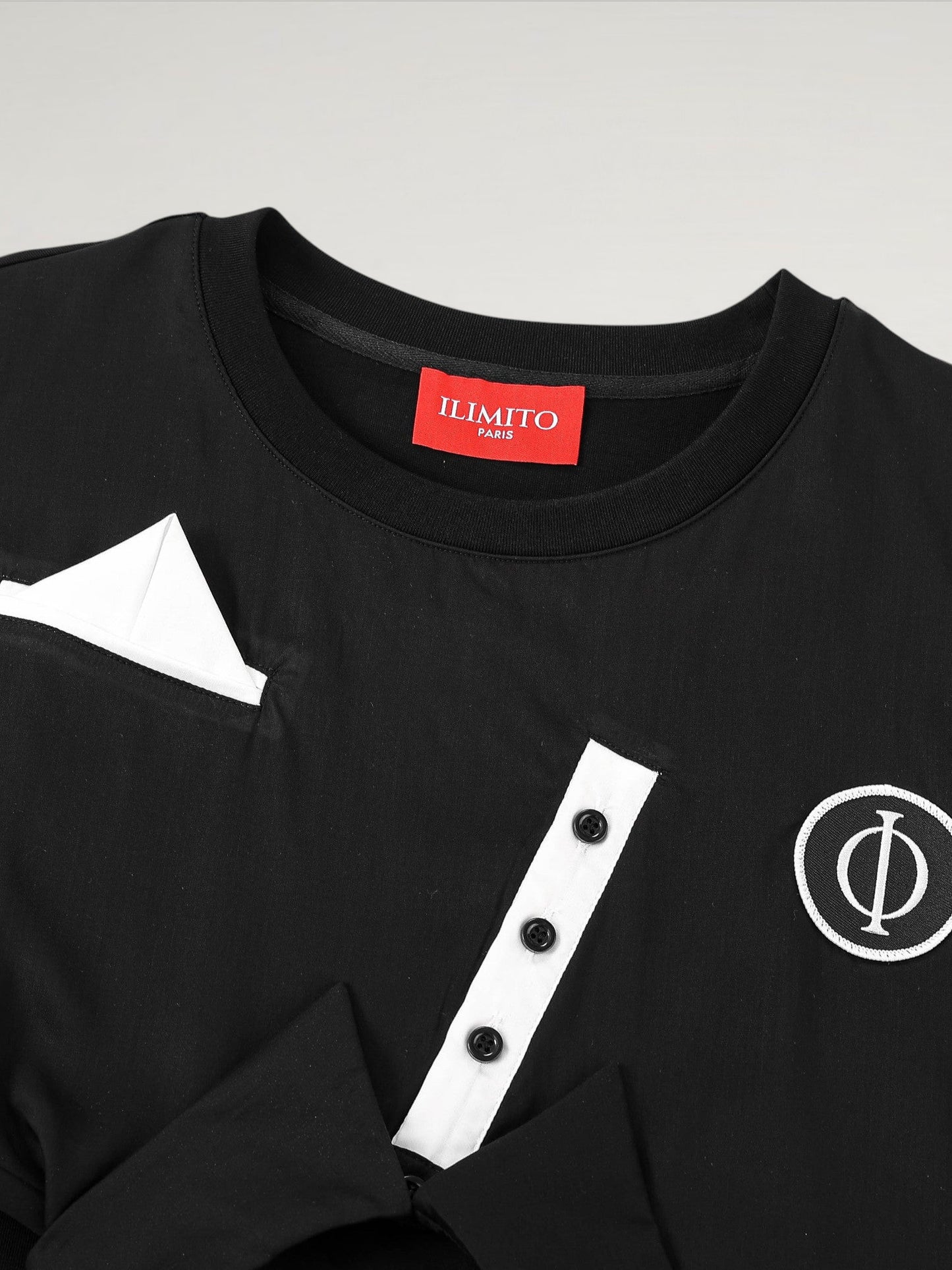 Phantom Polo T-shirt Black ILIMITO