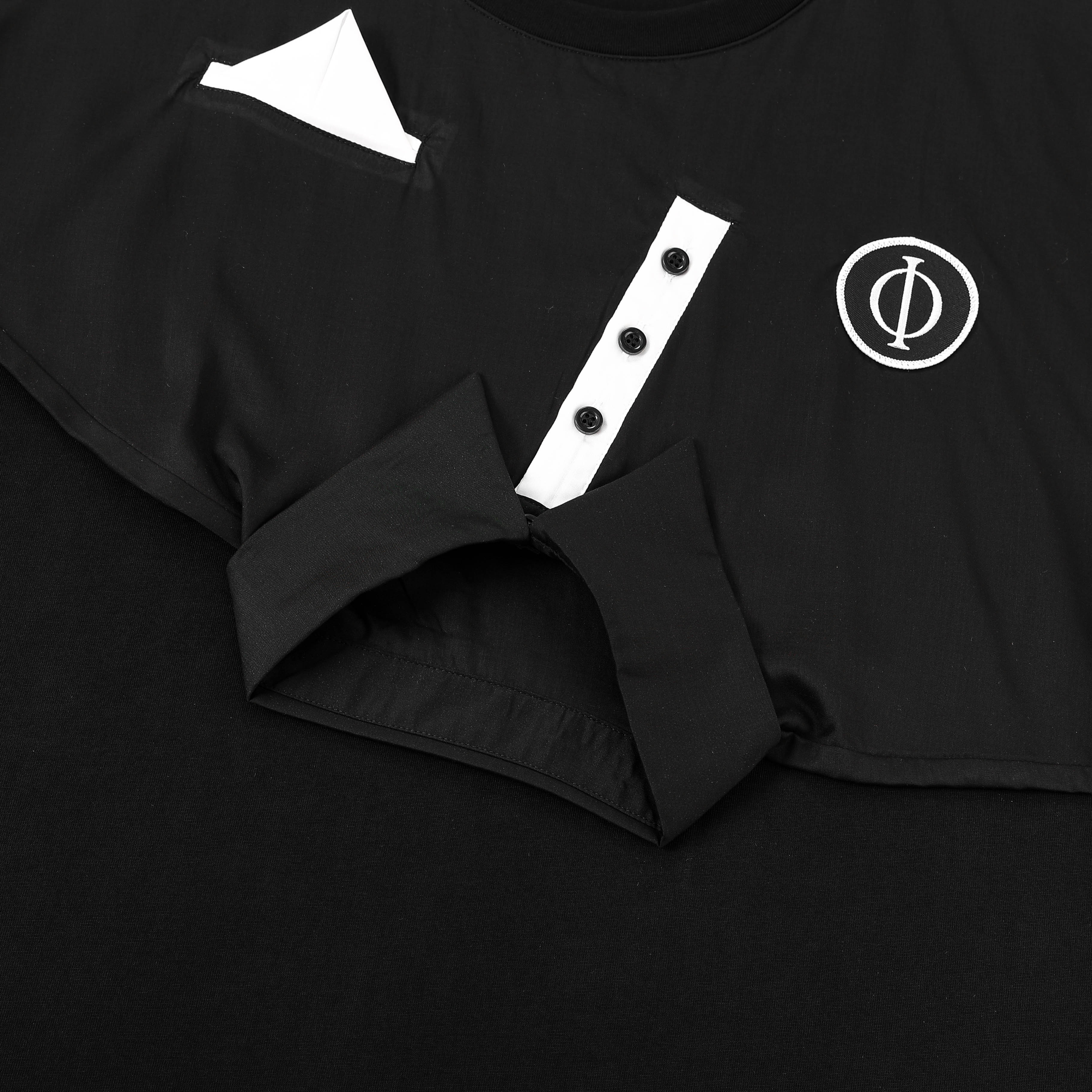 Phantom Polo T-shirt Black ILIMITO