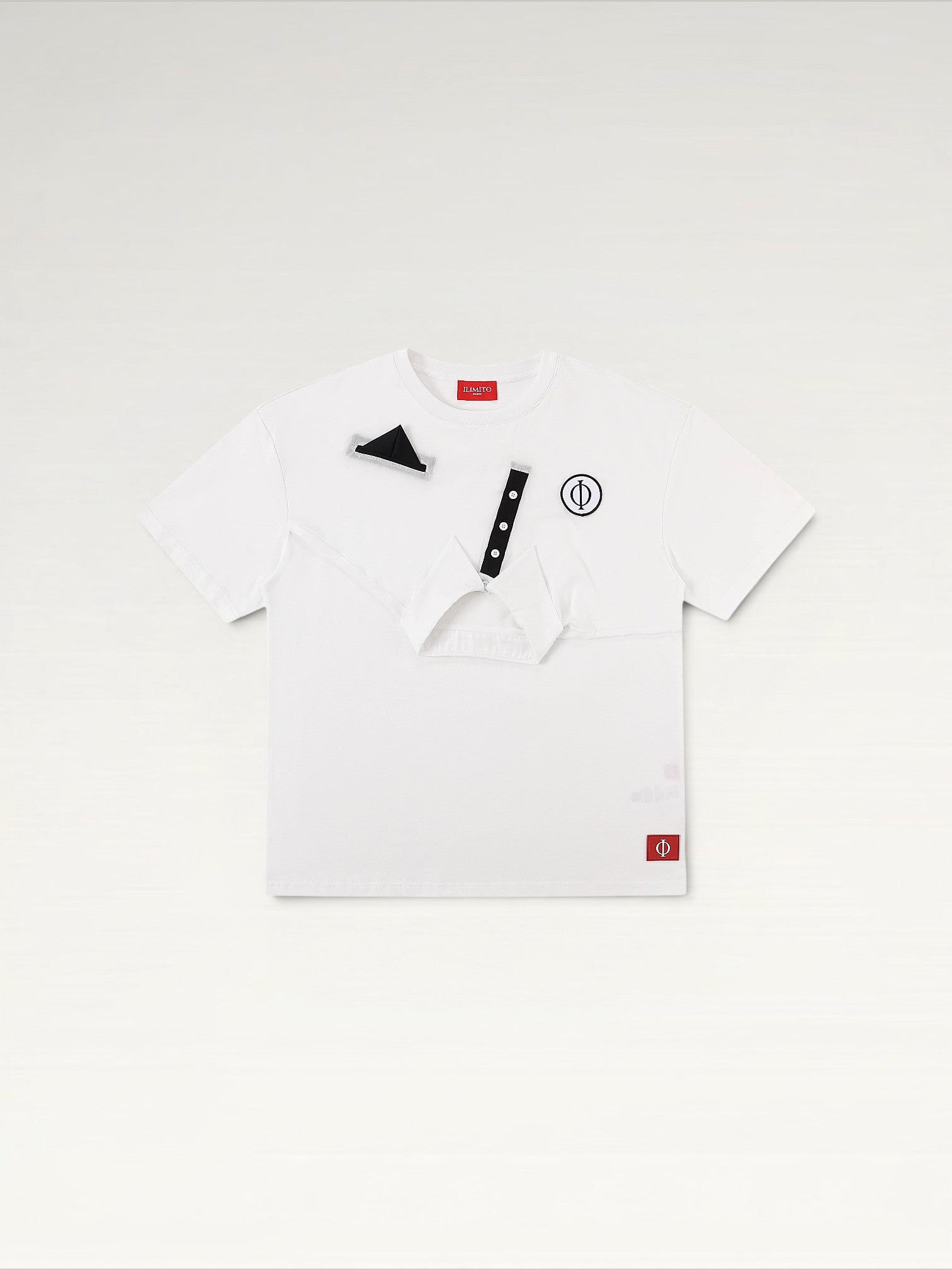 Phantom Polo white T-shirt ILIMITO