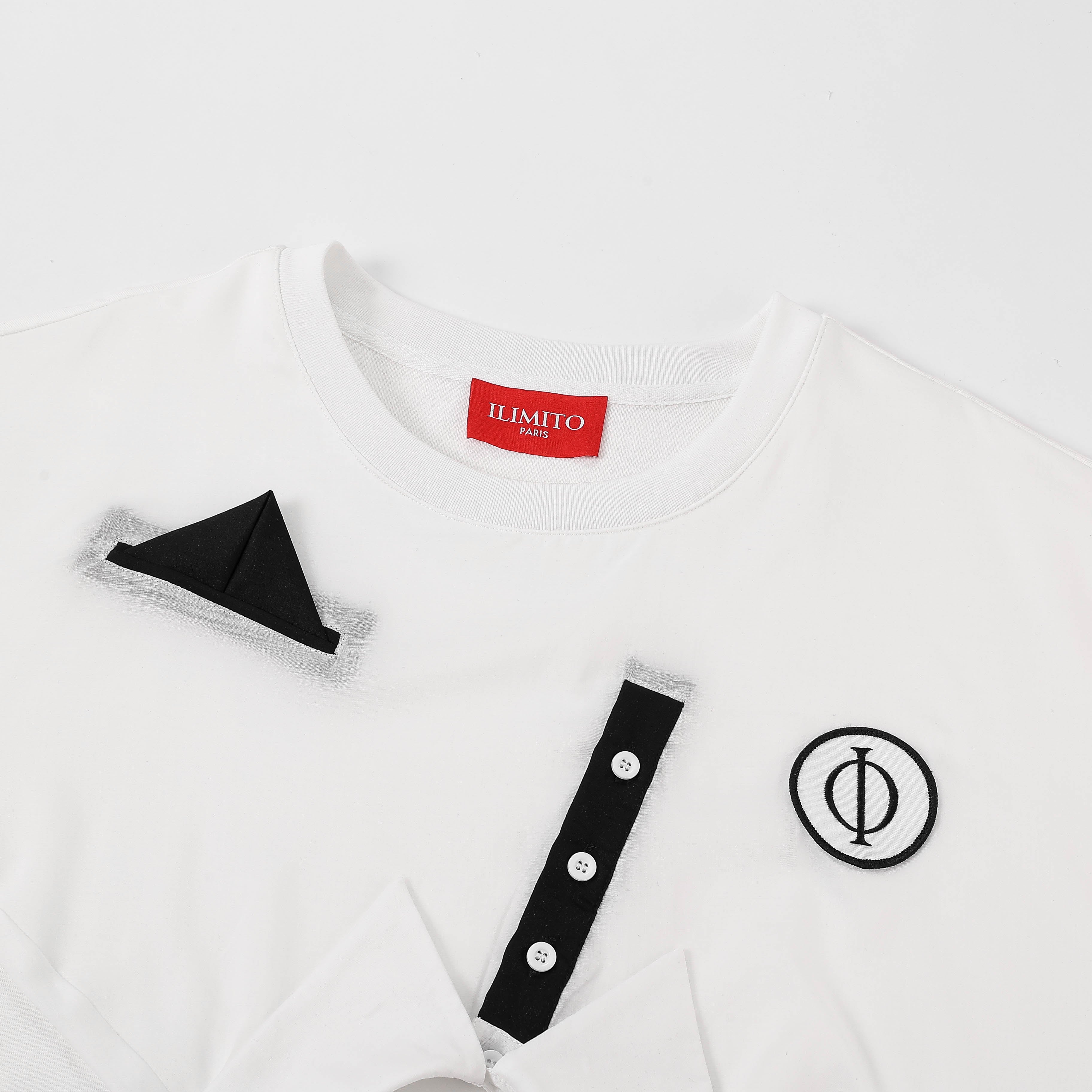 Phantom Polo white T-shirt ILIMITO