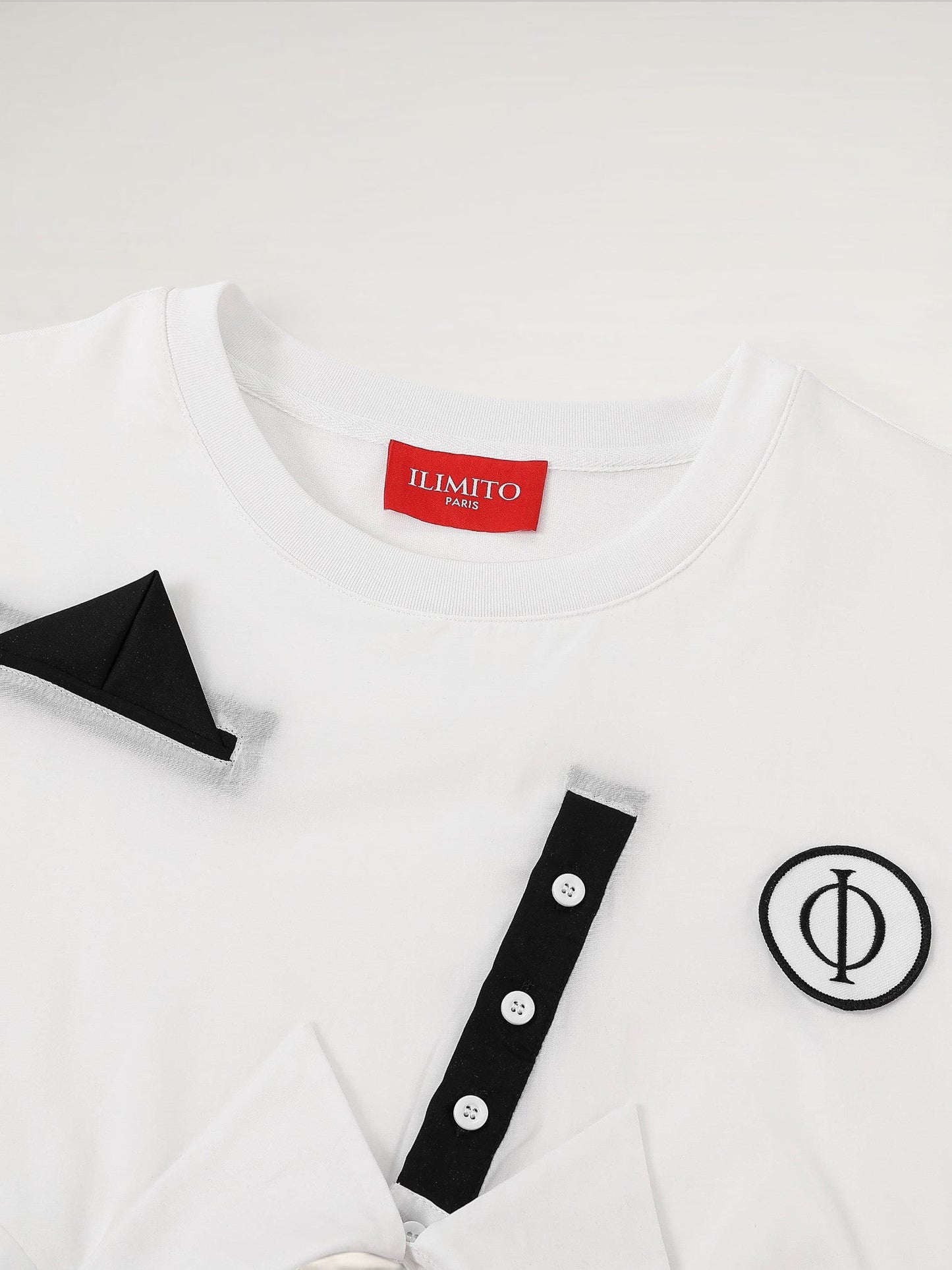 Phantom Polo white T-shirt ILIMITO