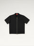 Boxy Zipped Shirt – Black & Gold Edition ILIMITO