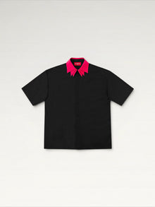 Two-Tone Collar Shirt