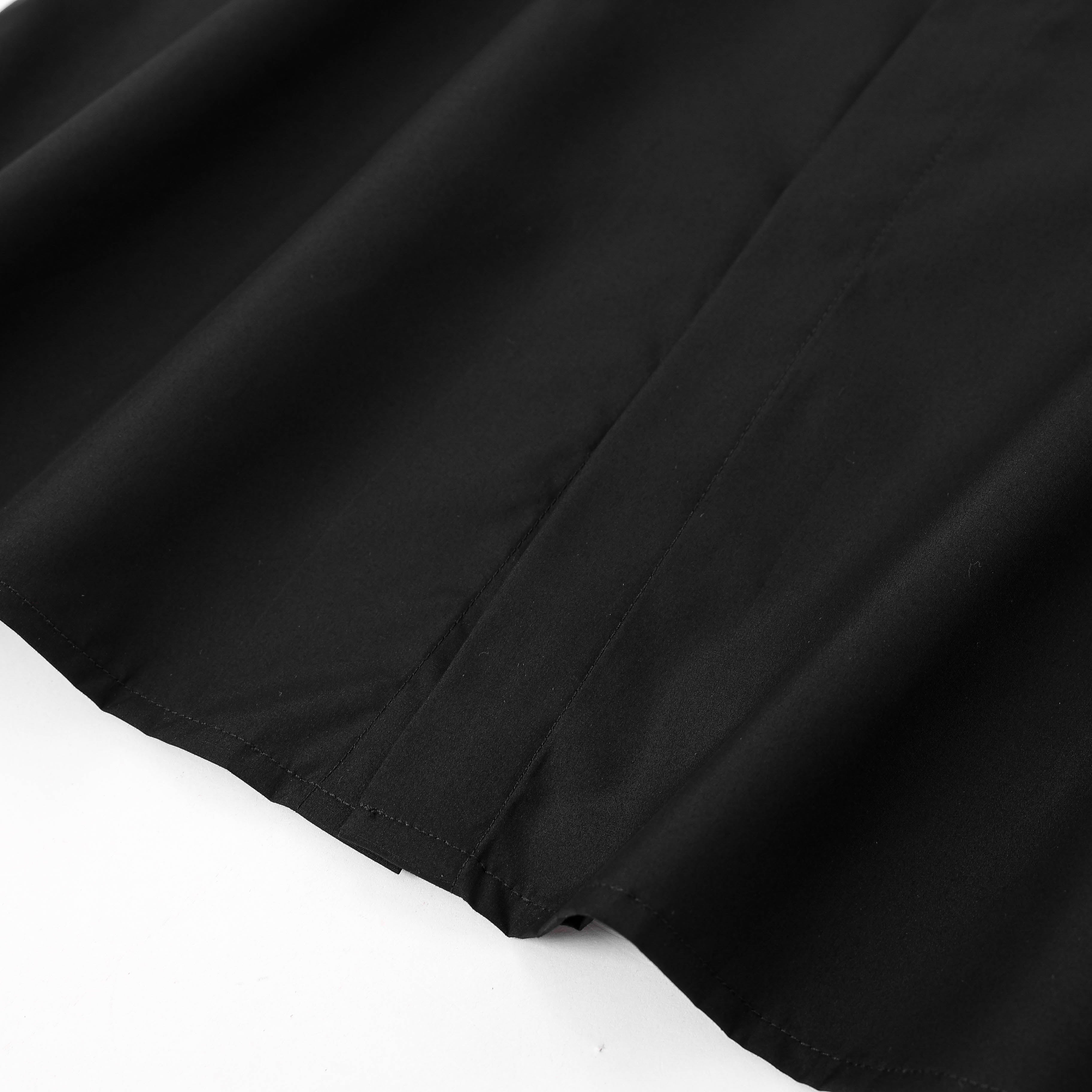 Two-Tone Collar Shirt – Black &amp; Pink ILIMITO