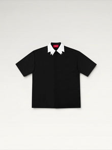 Two-Tone Collar Shirt