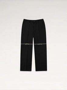 Gold Zipper Trousers