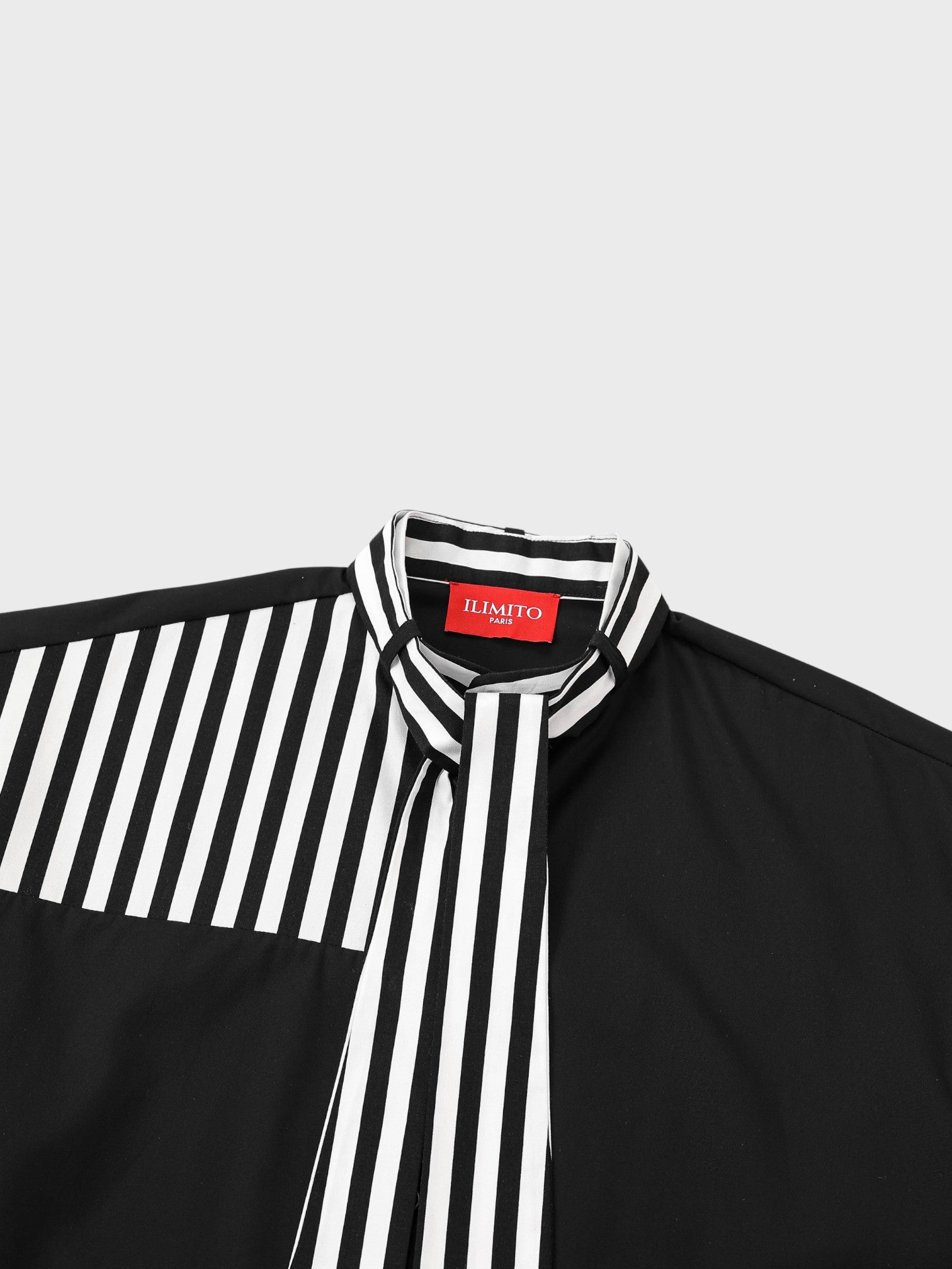 Patchwork Stripe Shirt Ma boutique