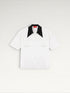 Contrast-Collar Silk Shirt Ma boutique