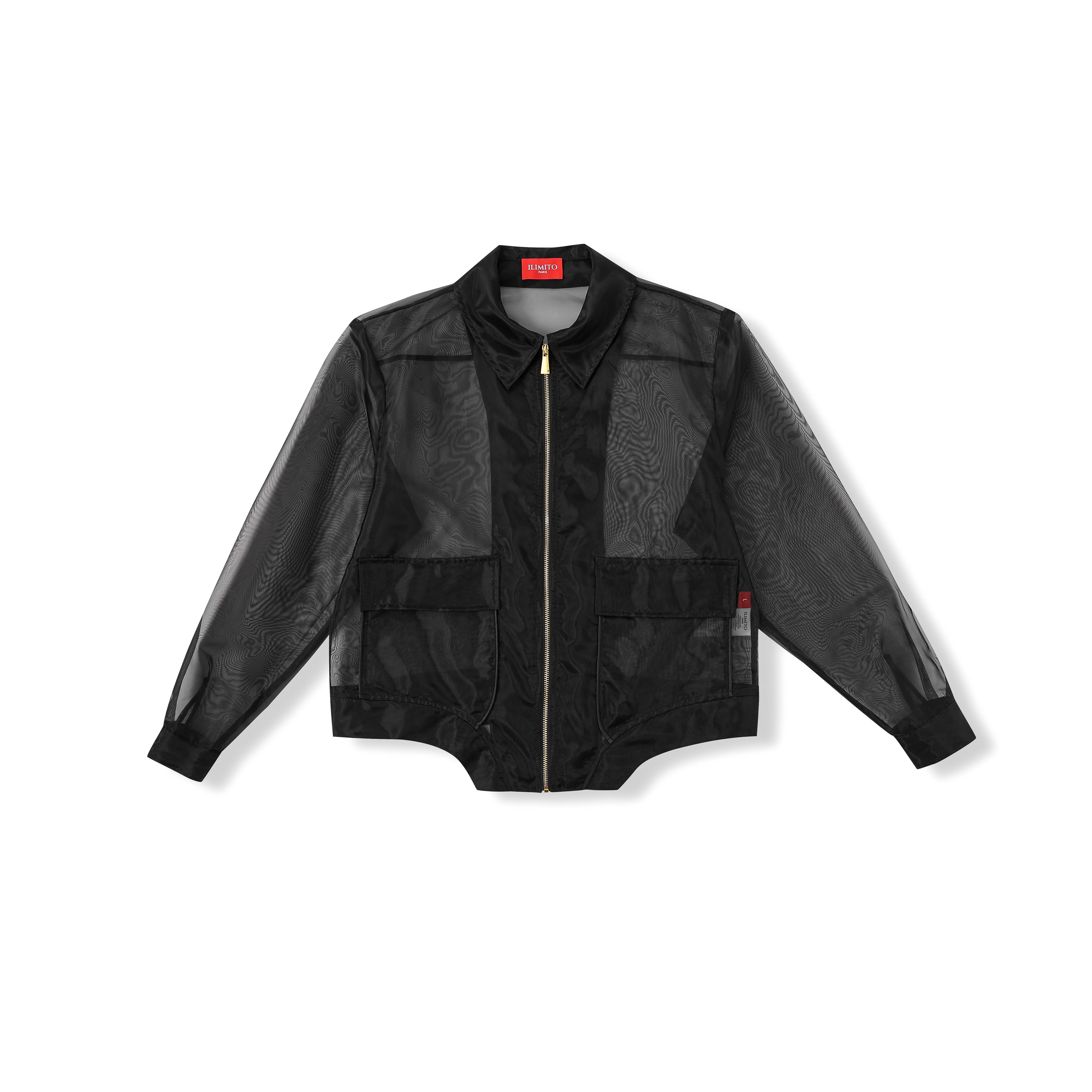 Sheer Technical Jacket Ma boutique