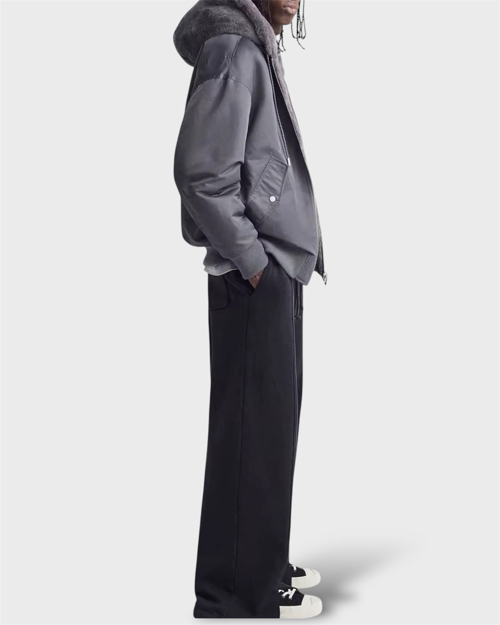 Double sided Jacket - Grey ILIMITO