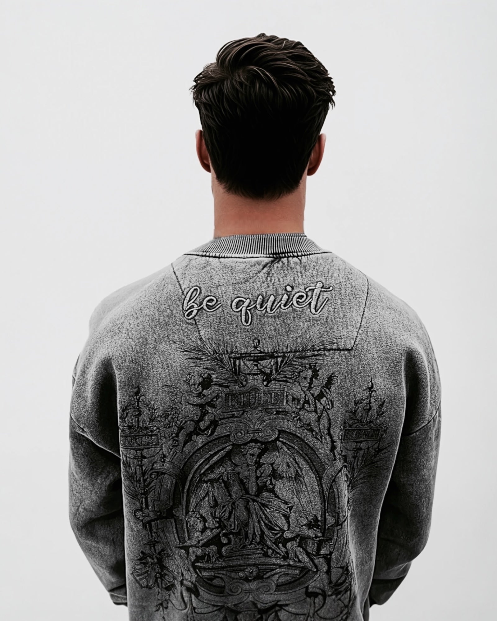Washed sweater - grey ILIMITO
