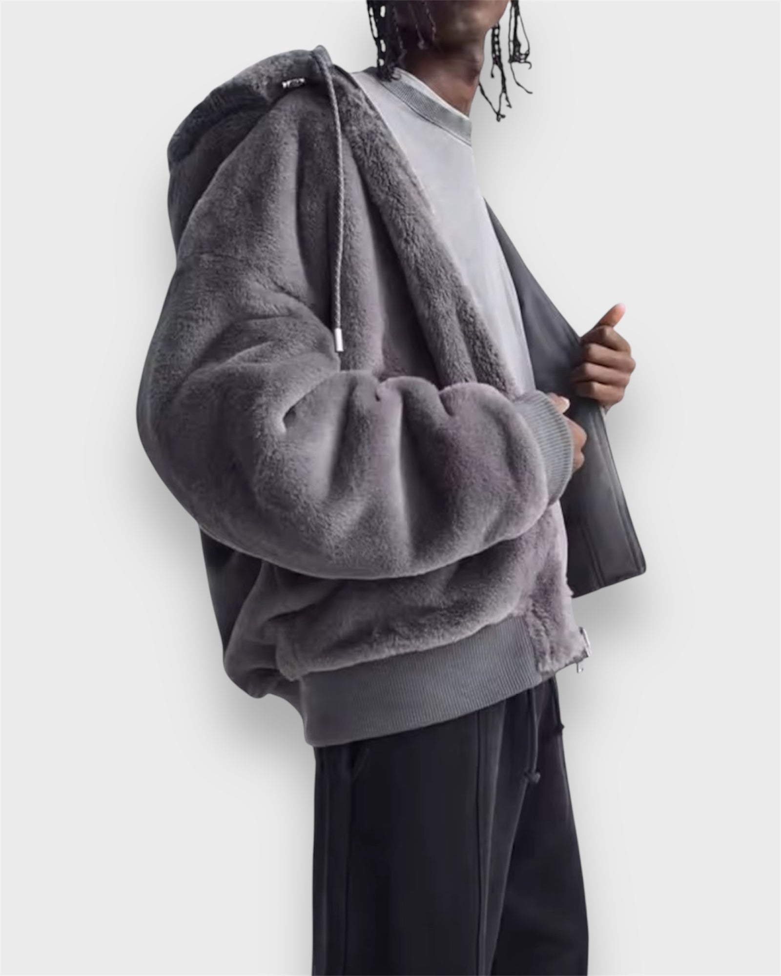 Double sided Jacket - Grey ILIMITO