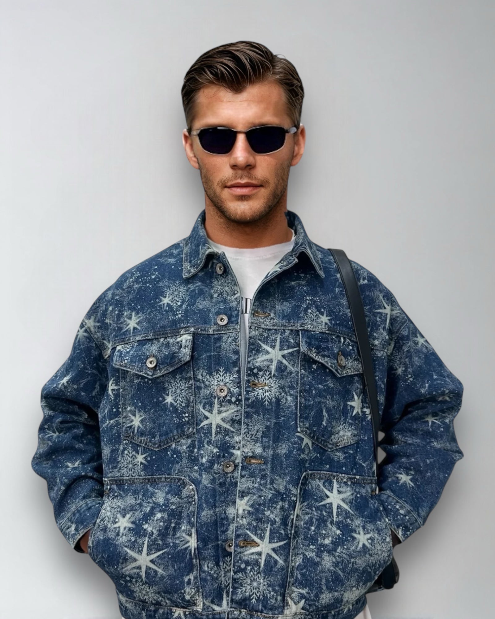 Star denim jacket Ma boutique