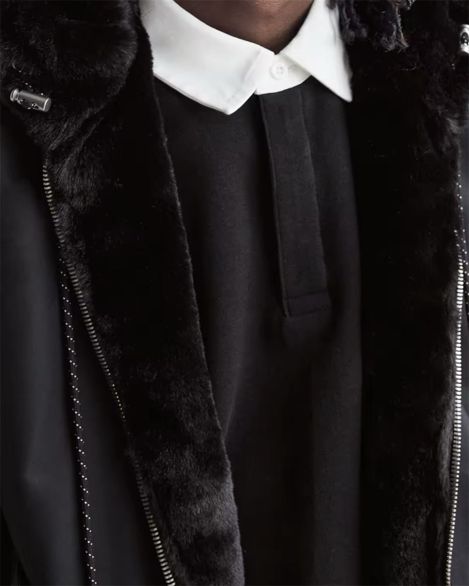 Double sided Jacket - Black ILIMITO