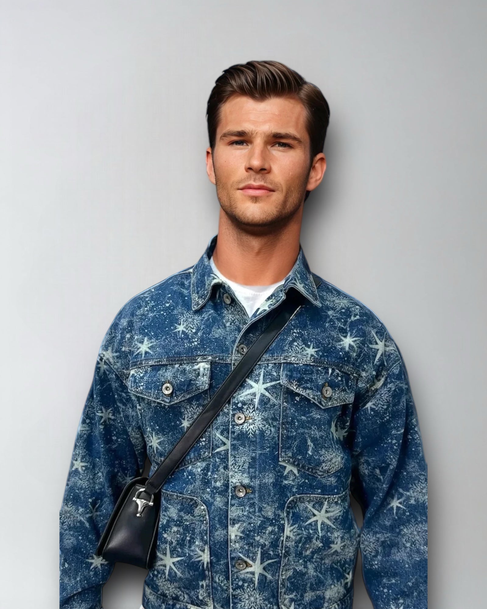 Star denim jacket Ma boutique