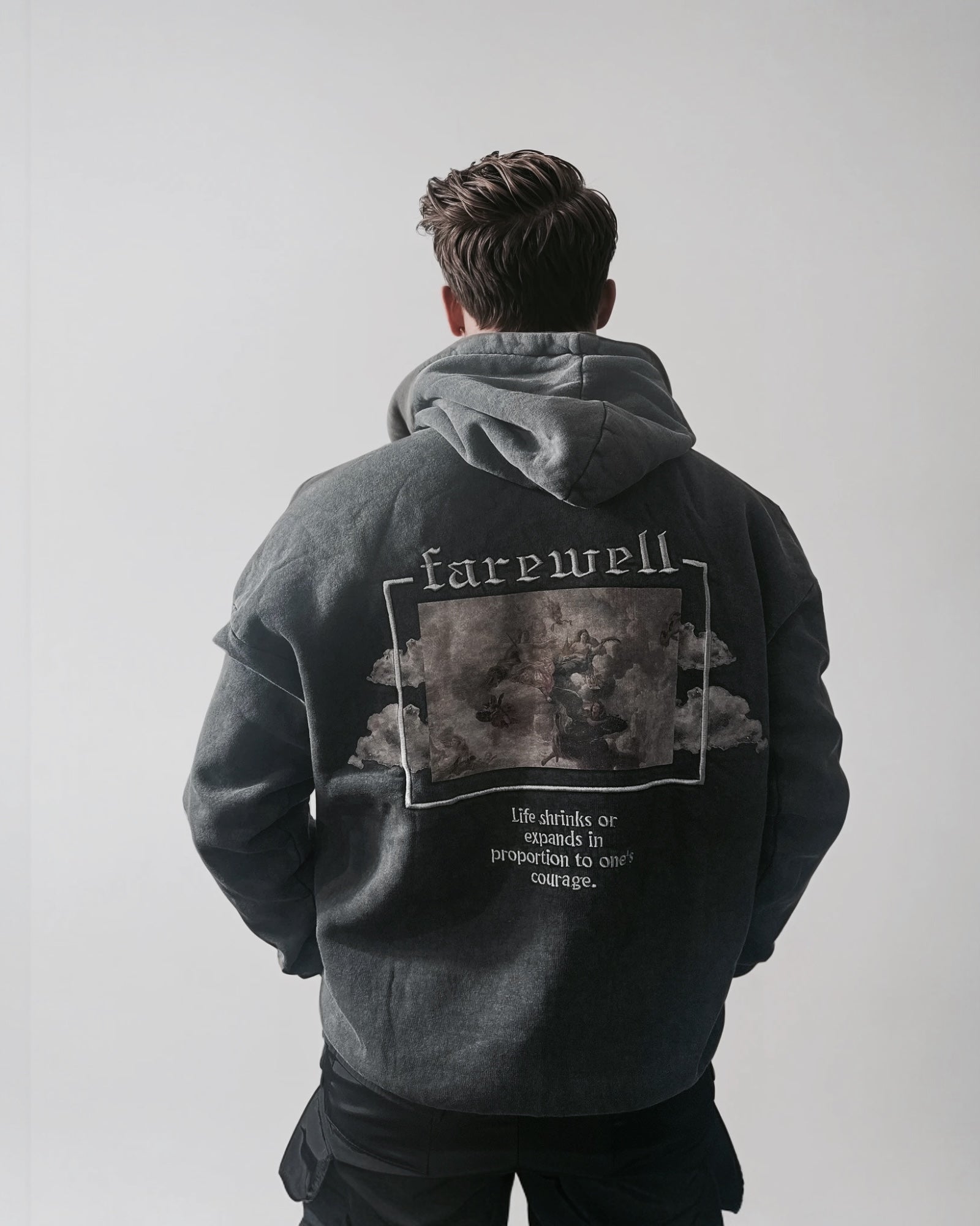 Farewell Hooded Sweatshirt Ma boutique