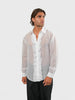 Sheer Ruffle Shirt - White