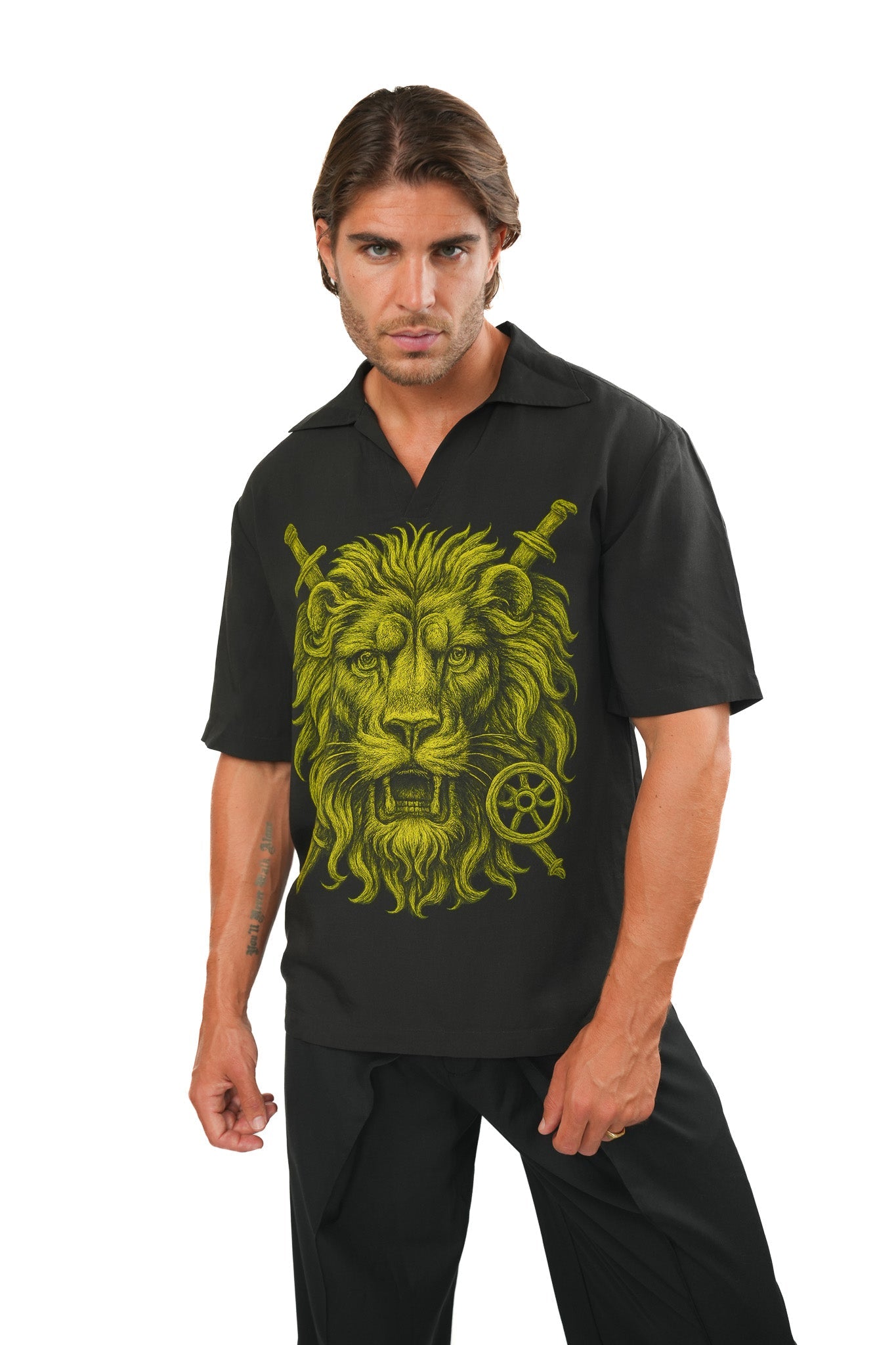 Lion Viscose Shirt Ma boutique