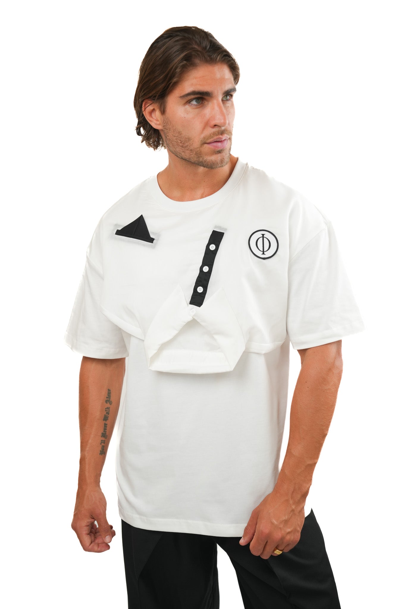 Phantom Polo white T-shirt Ma boutique