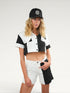 Patchwork Tailored Shorts Ma boutique