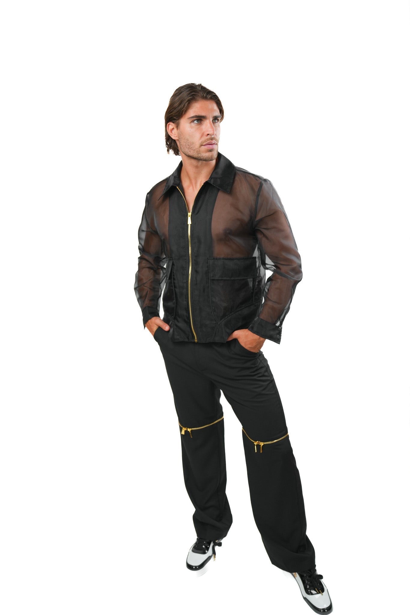 Sheer Technical Jacket Ma boutique