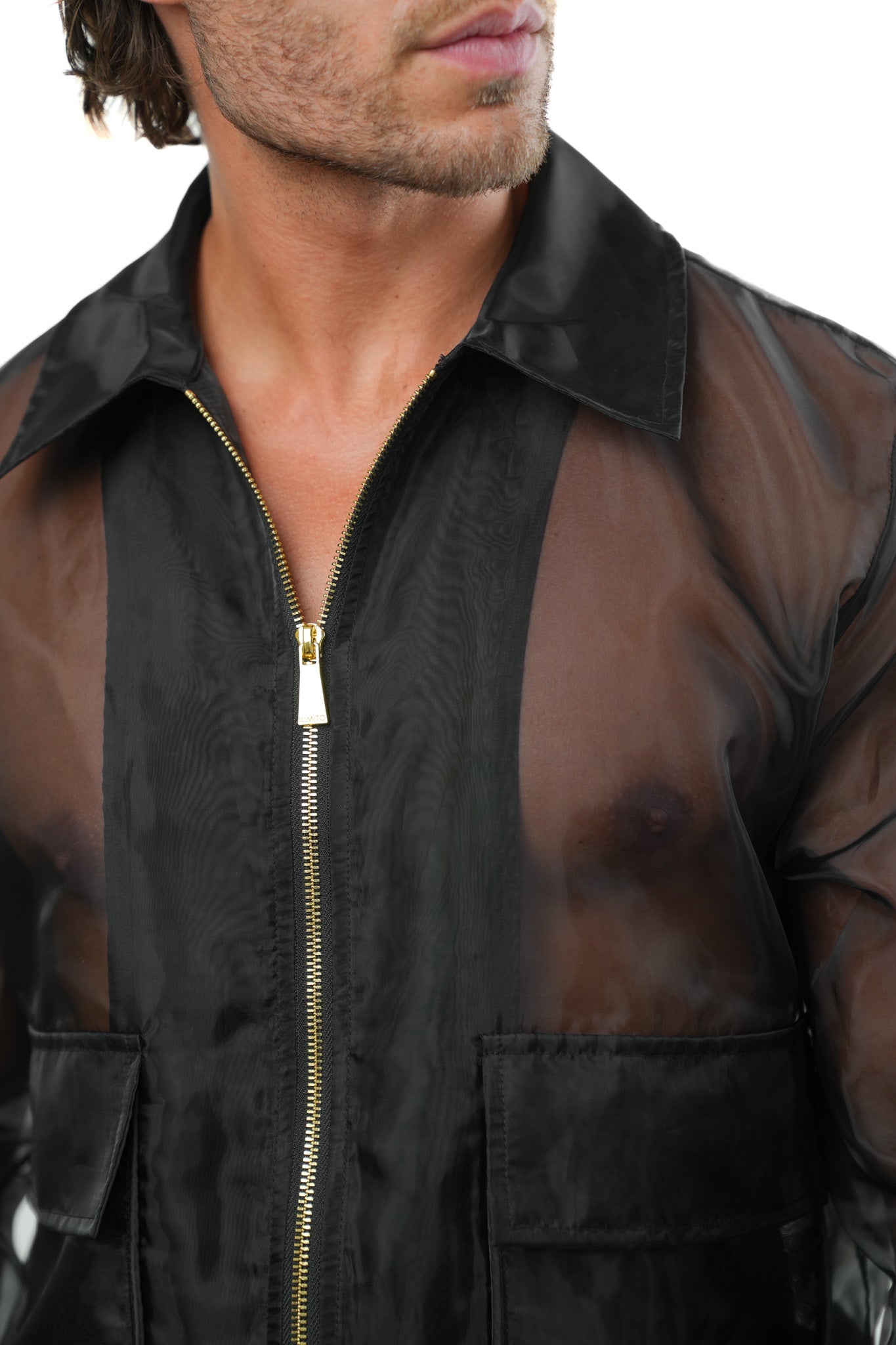 Sheer Technical Jacket Ma boutique