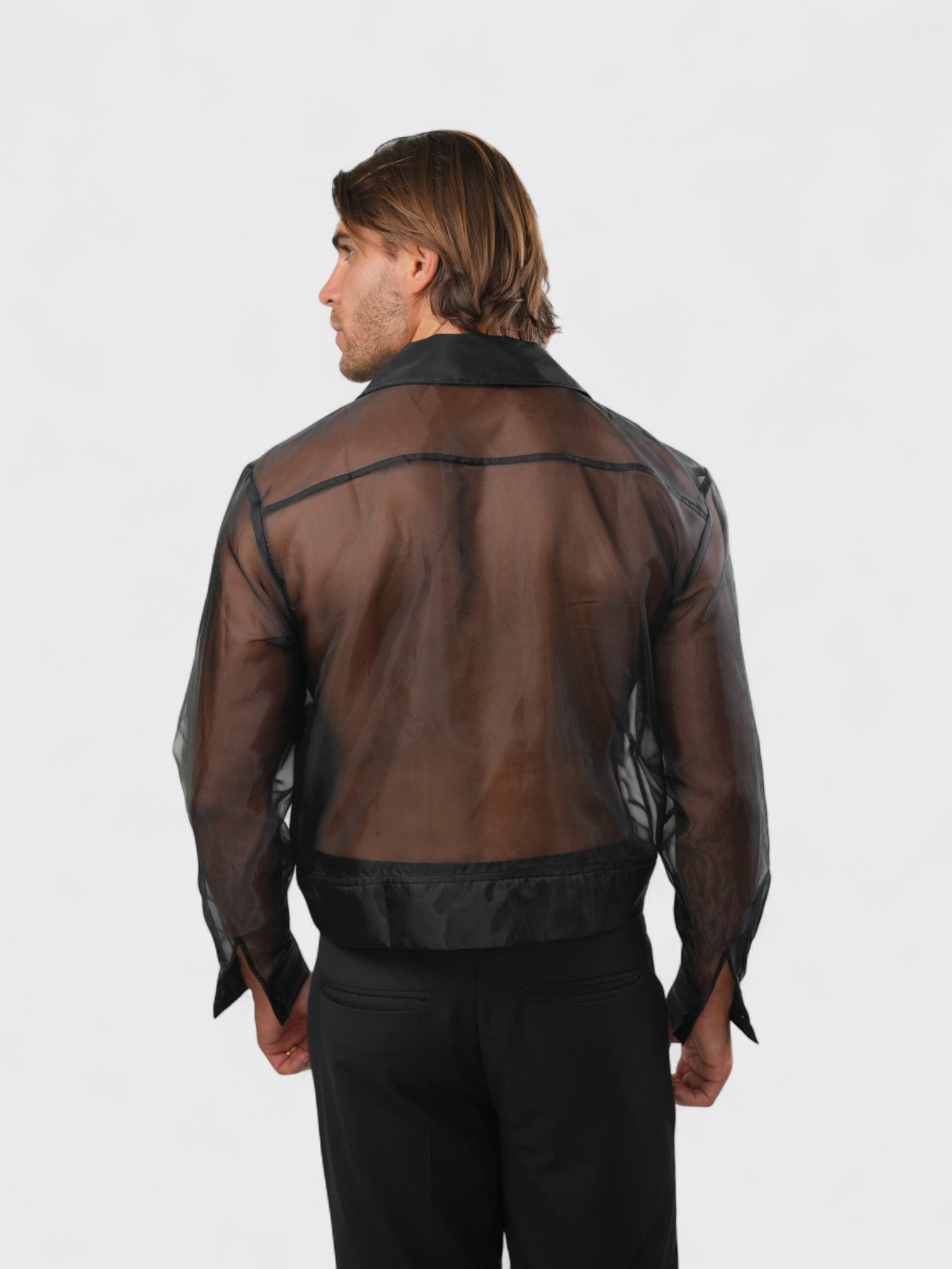 Sheer Technical Jacket Ma boutique