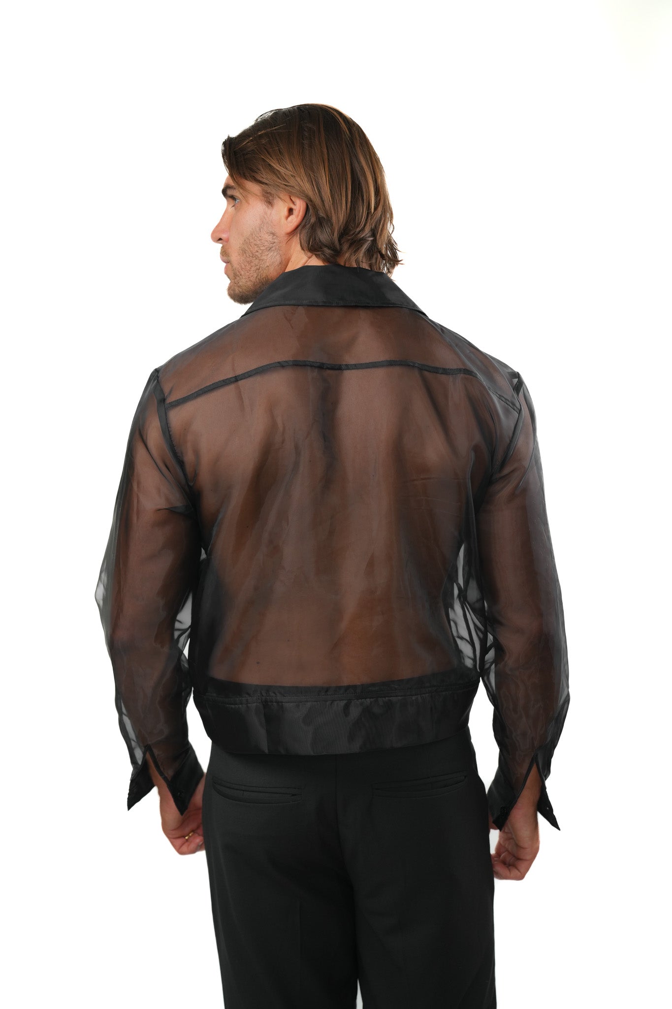 Sheer Technical Jacket Ma boutique