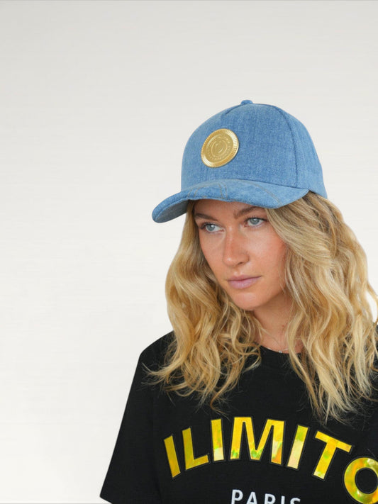 Gold Medal Cap - Denim Ma boutique