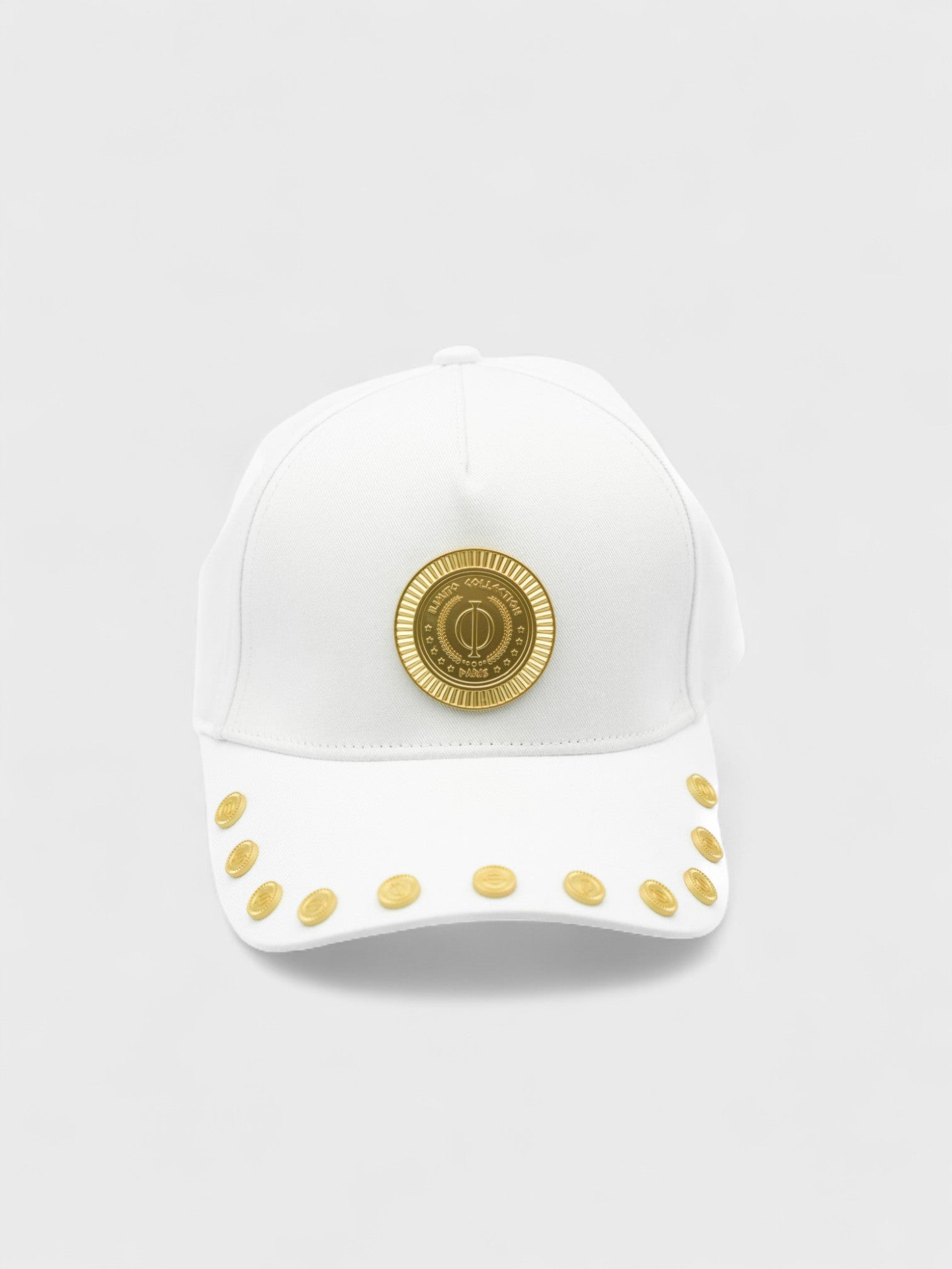 Imperial Cap Gold Medals - White