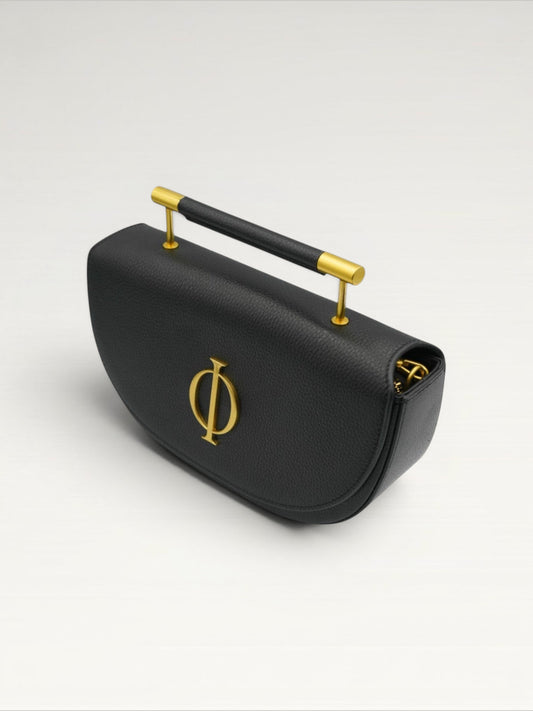 Black Grained Bag – Roman Edition Ma boutique
