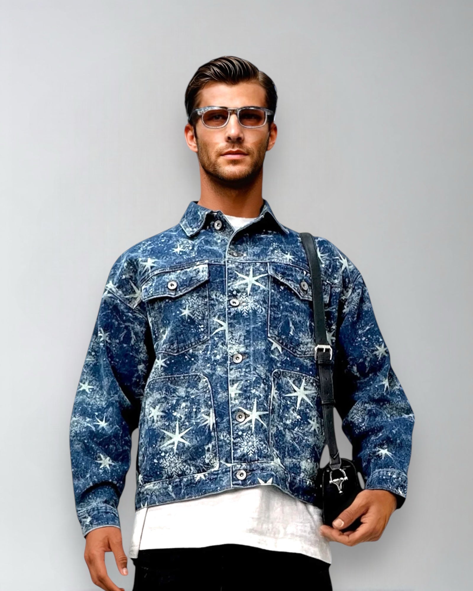 Star denim jacket Ma boutique