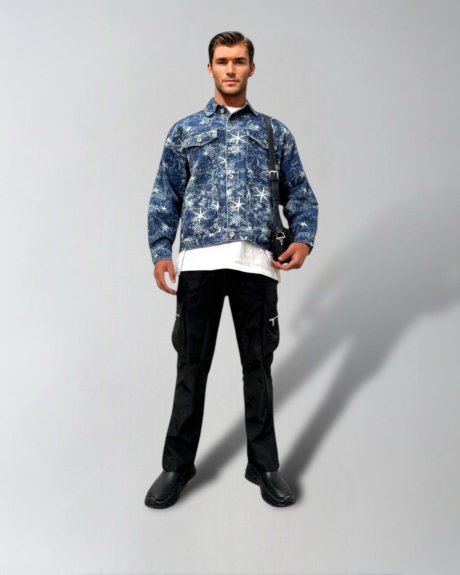 Star denim jacket Ma boutique