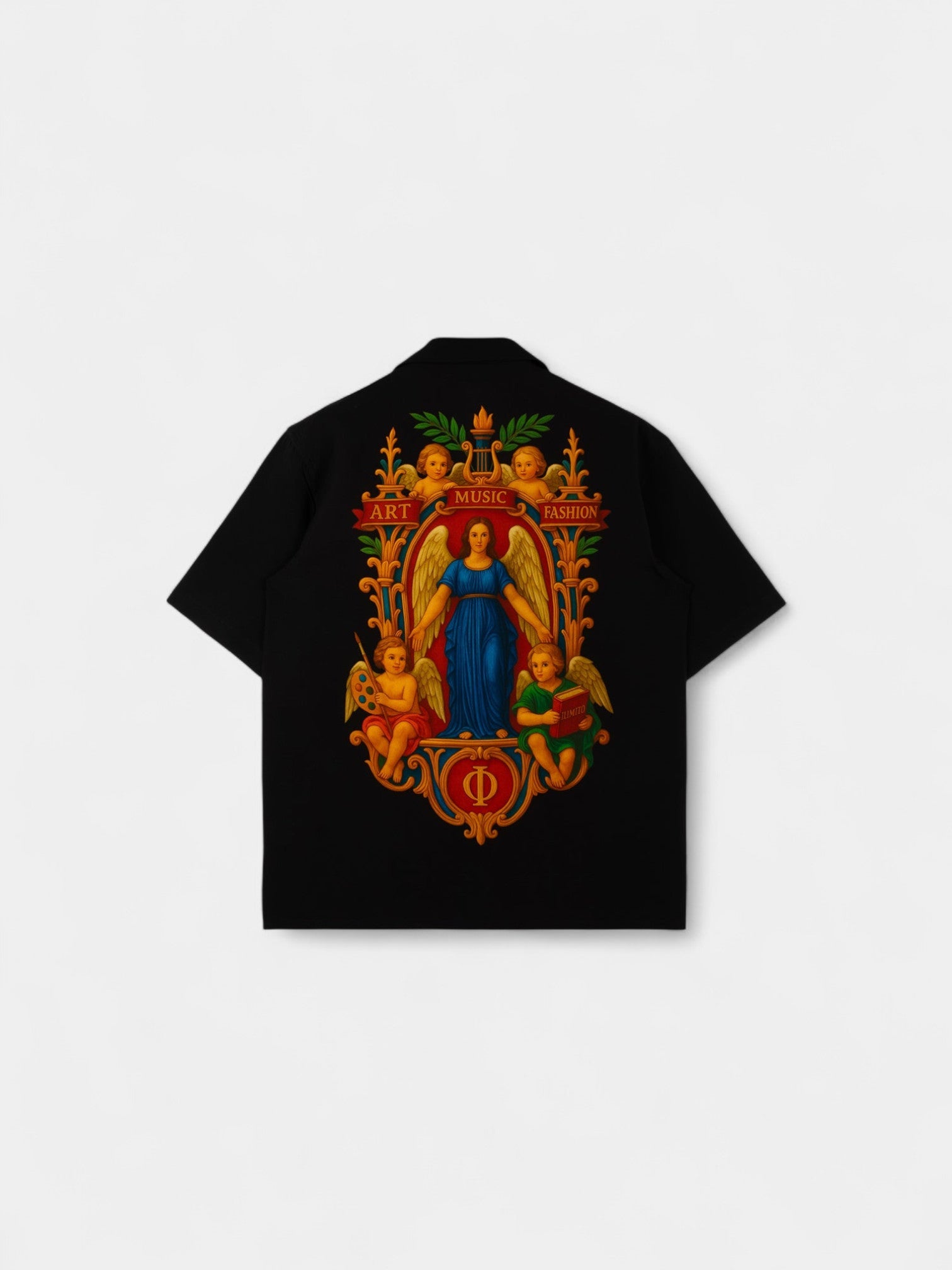 Renaissance Angel Artwork Shirt Ma boutique
