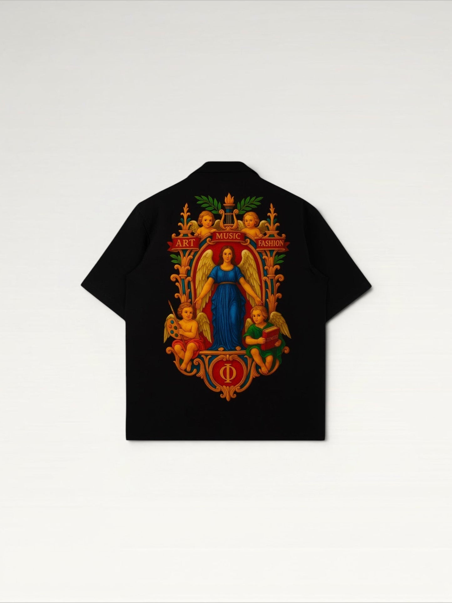 Renaissance Angel Artwork Shirt Ma boutique