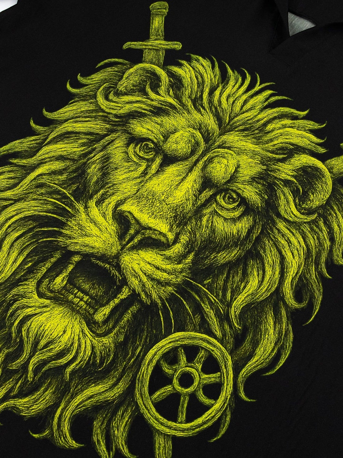 Lion Viscose Shirt Ma boutique