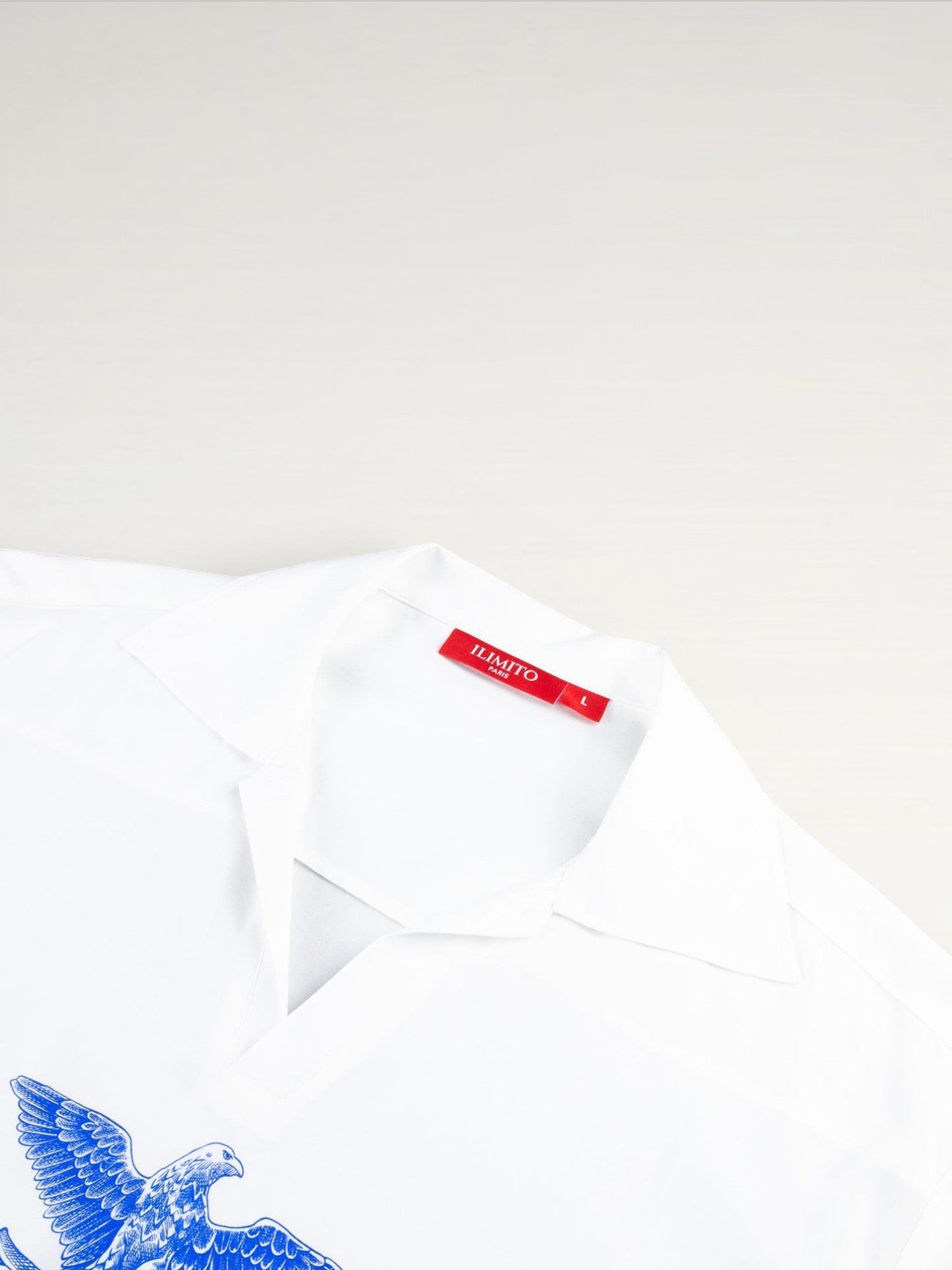 Imperial Blue Print Shirt Ma boutique