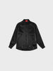 Metallic Silk Shirt - Black