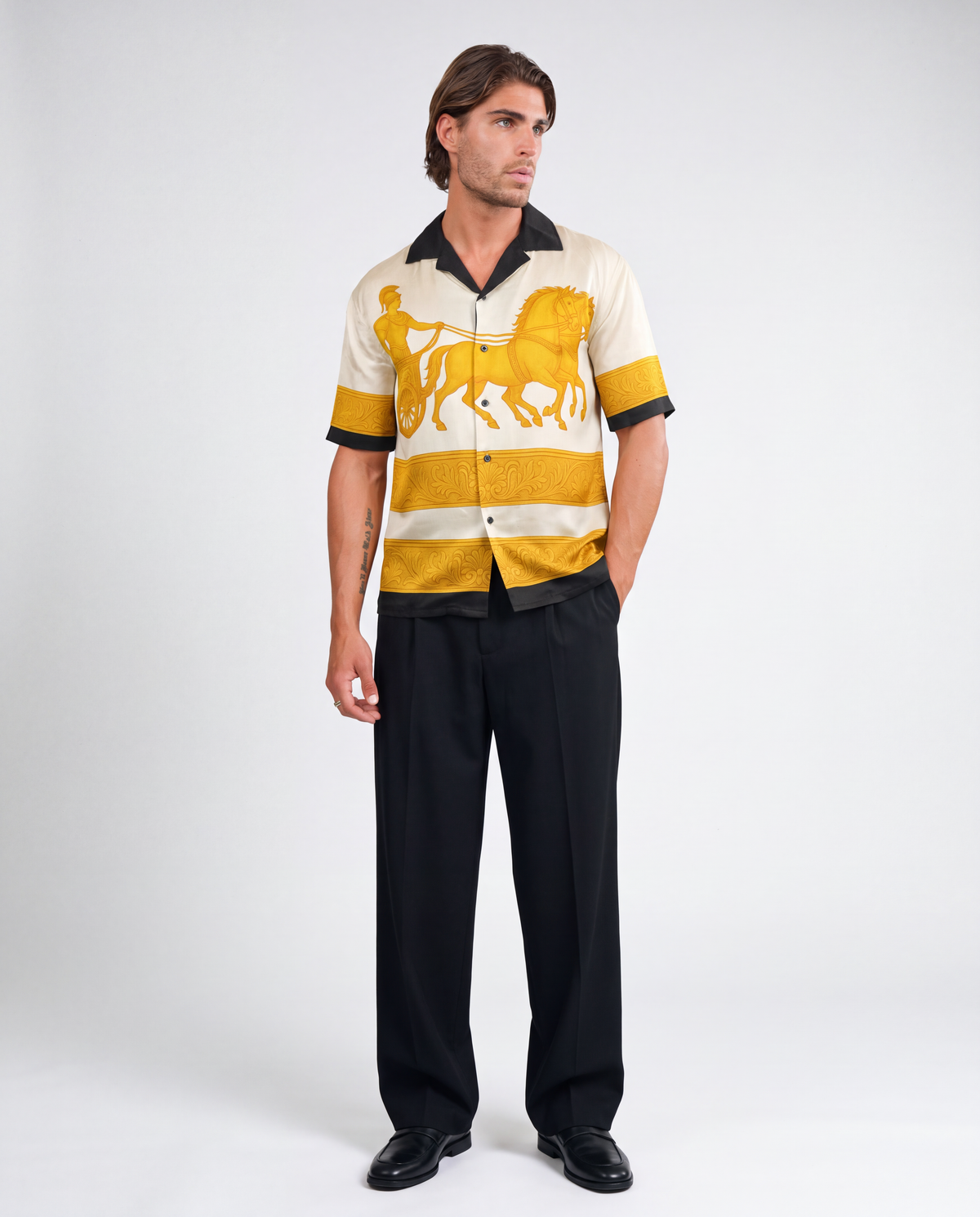 Roman Silk Shirt