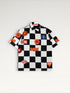 Chess Print Cotton Shirt Ma boutique